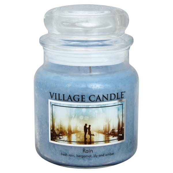 фото Ароматическая свеча village candle "rain", средняя