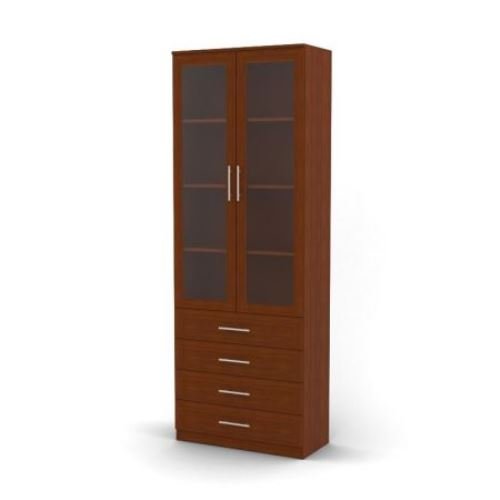 

Книжный Радо-4 ШxГxВ 700*350*2000 Мегамебель, Коричневый, Радо-4