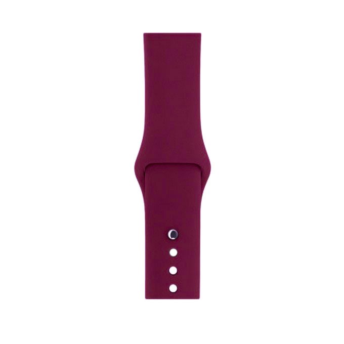 

Силиконовый ремешок для Apple Watch 42-44 мм, S/M, Винный, iGrape, Ремешок