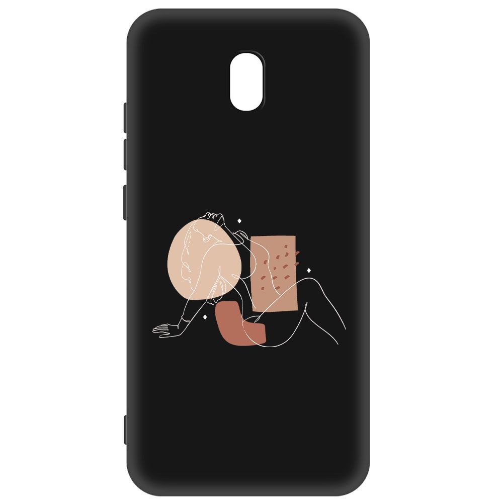 

Чехол-накладка Krutoff Soft Case Чувственность для Xiaomi Redmi 8A черный