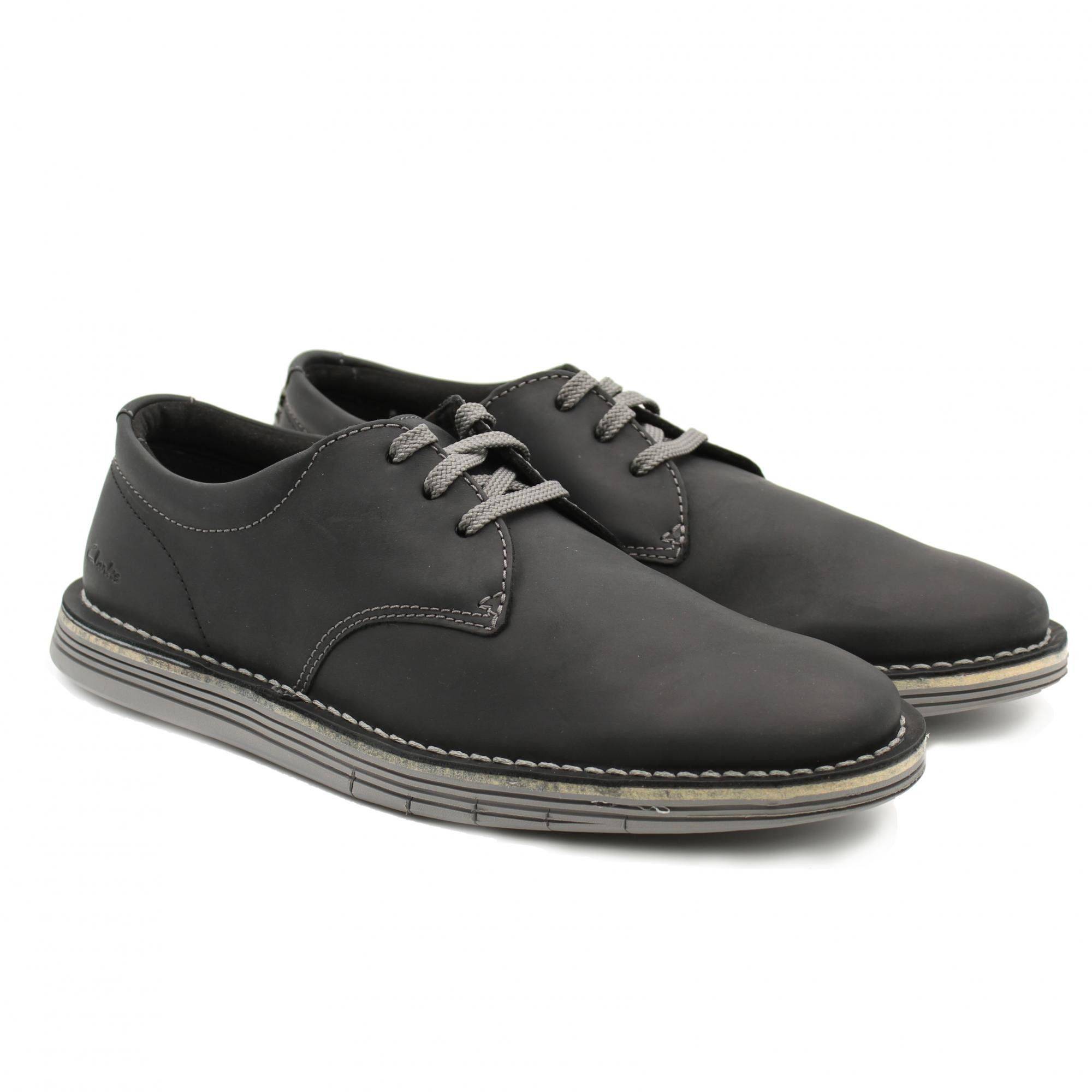 

Полуботинки мужские Clarks Forge Vibe 26153134 черные 41 EU, Forge Vibe 26153134