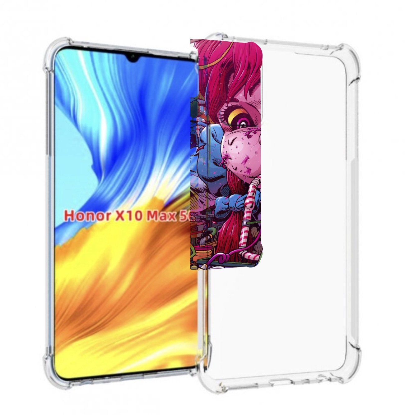 

Чехол MyPads прикольная сладкая картинка для Honor X10 Max, Прозрачный, Tocco