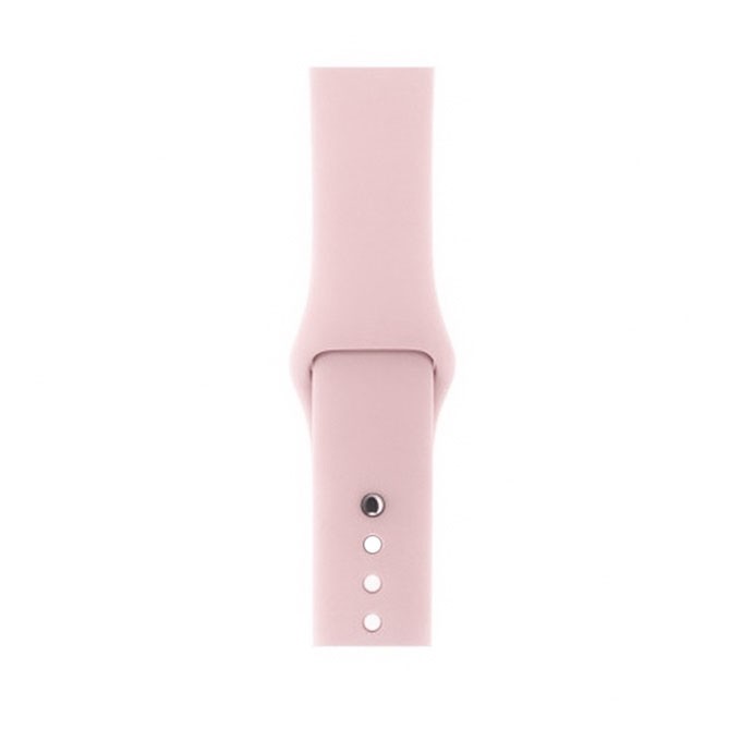 

Силиконовый ремешок для Apple Watch 42-44 мм, S/M, Розовый песок, iGrape, Ремешок