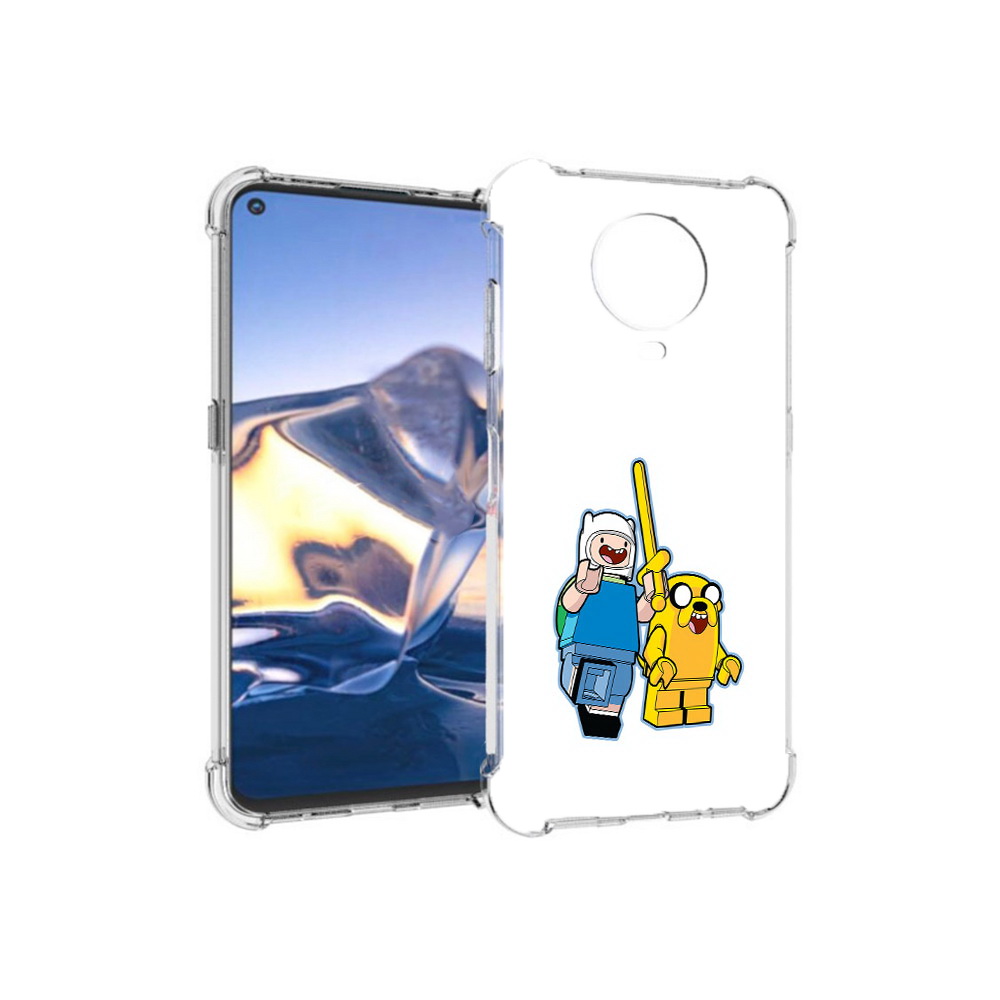 

Чехол MyPads Tocco для Nokia G10 время приключений лего (PT171673.98.274), Tocco