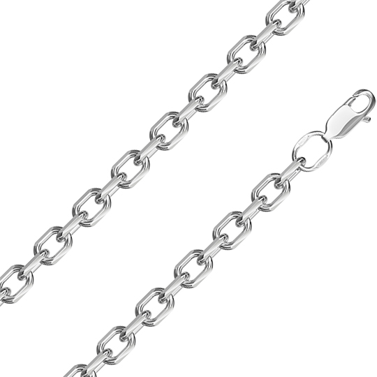

Цепочка из серебра 55 см Красцветмет NC-22-206-3-1-20, NC-22-206-3-1-20