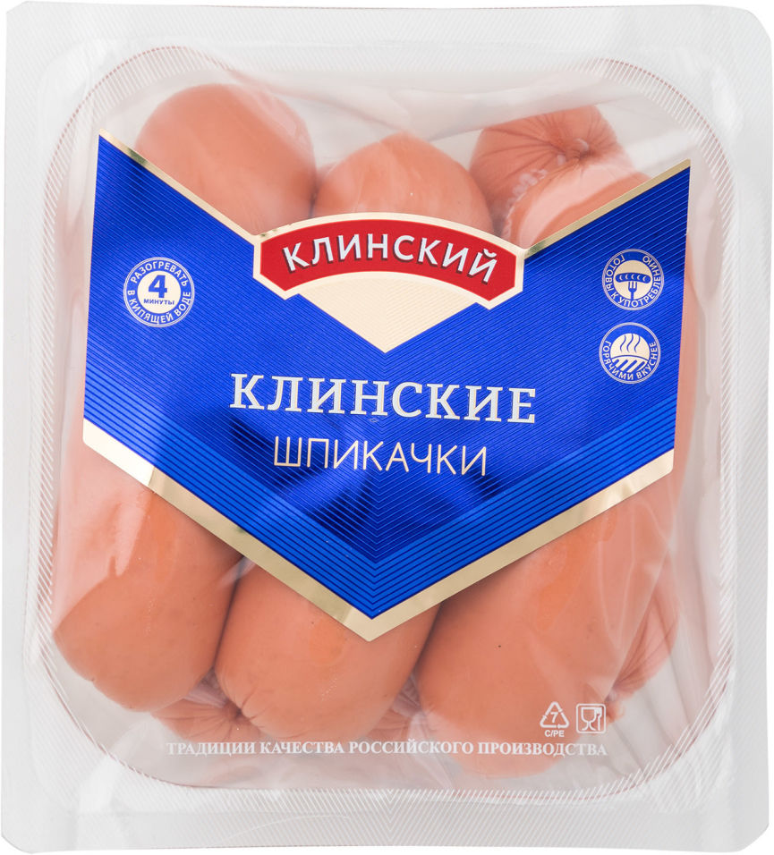 

Шпикачки Клинский Клинские 600 г