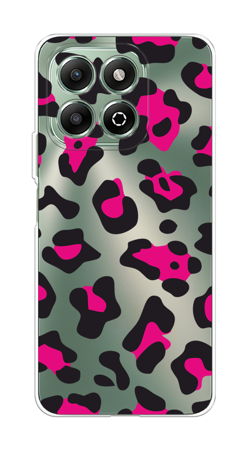 

Чехол на Honor X6b "Pink cow spots", Черный;розовый, 6124950-1