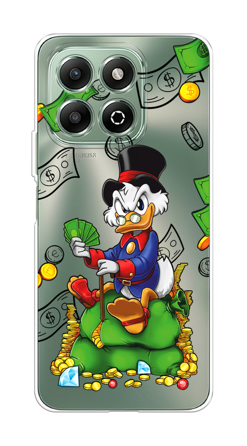 

Чехол на Honor X6b "Scrooge Richness", Черный;синий;зеленый, 6124950-1