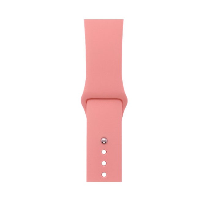 

Силиконовый ремешок для Apple Watch 42-44 мм, S/M, Абрикосовый, iGrape, Ремешок