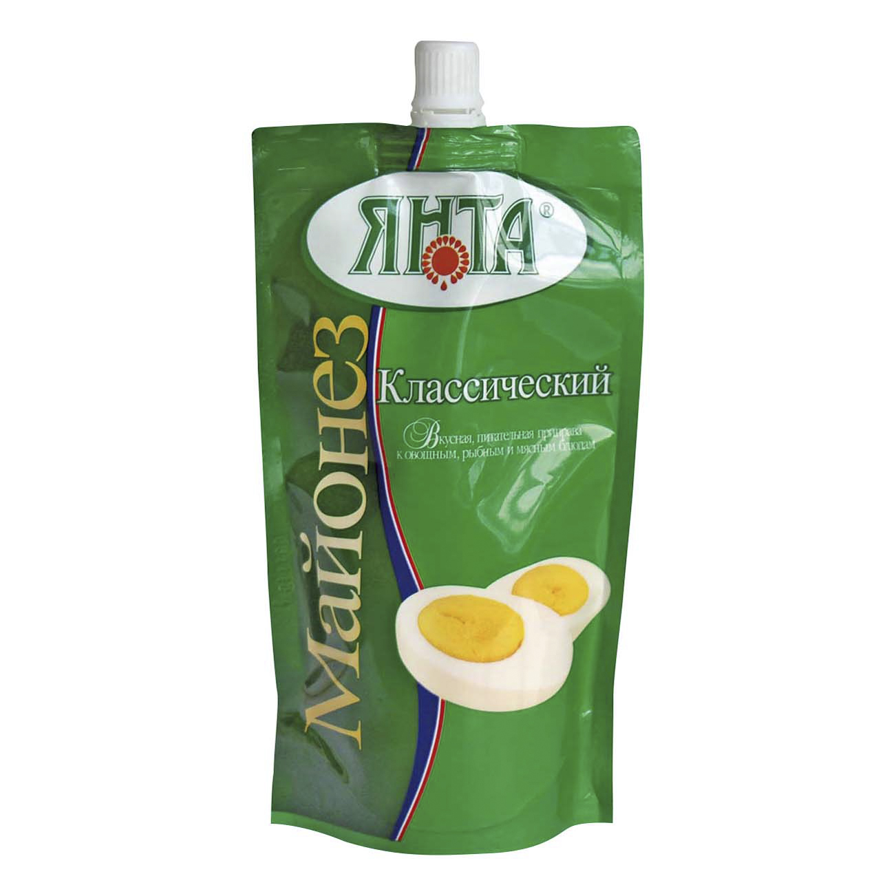 

Майонез Янта Классический 50% 200 г
