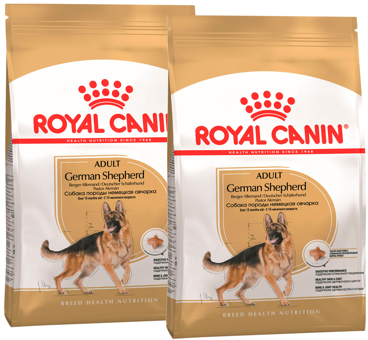 

Сухой корм для взрослых собак немецкая овчарка Royal Canin German Shepherd Adult 6 кг