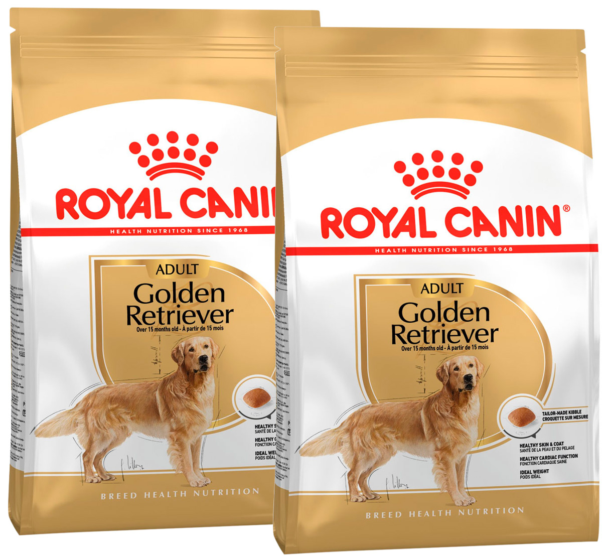 

ROYAL CANIN ROYAL CANIN GOLDEN RETRIEVER ADULT для взрослых собак голден ретривер (12 + 12