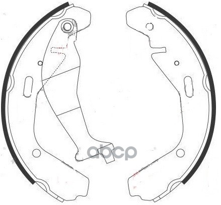 

Колодки тормозные барабанные задние SUZUKI Ignis 03-08 SUZUKI Wagon R 00-03