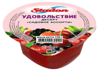 

Десерт Stailon Удовольствие садовое ассорти 150 г
