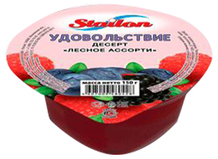

Десерт Stailon Удовольствие лесное ассорти 150 г