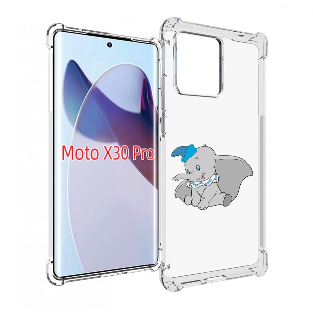 

Чехол MyPads слоненок-с-большими-ушками для Motorola Moto X30 Pro, Прозрачный, Tocco