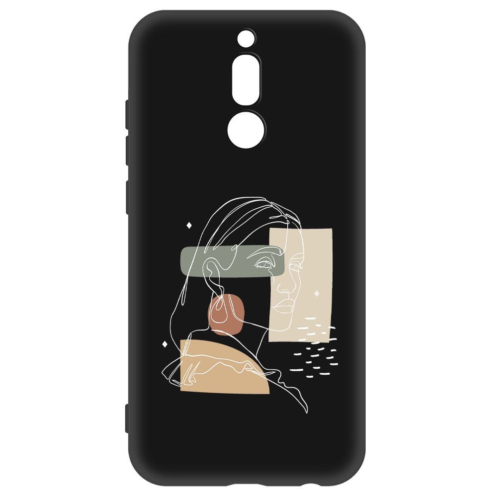

Чехол-накладка Krutoff Soft Case Уверенность для Xiaomi Redmi 8 черный