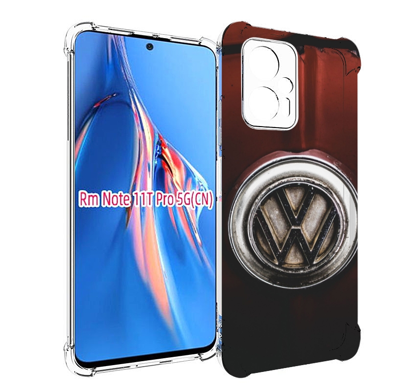 

Чехол MyPads volkwagen фольскваген 1 мужской для Xiaomi Redmi Note 11T Pro / 11T Pro Pl..., Прозрачный, Tocco
