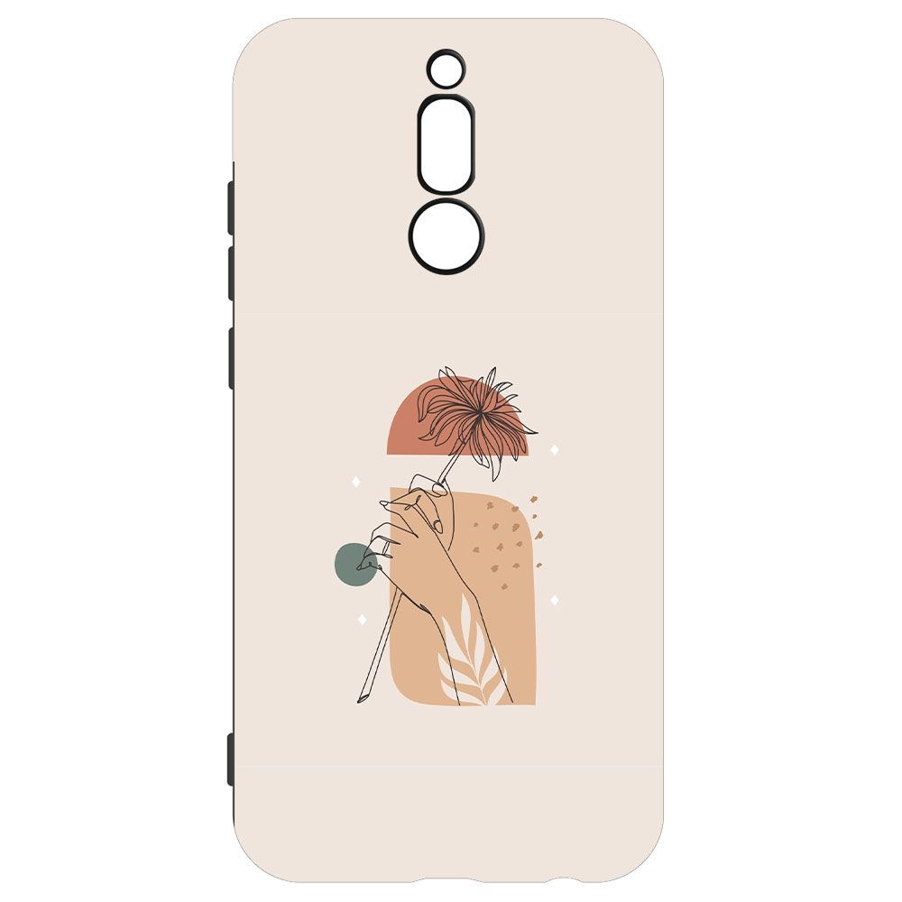 

Чехол-накладка Krutoff Soft Case Романтика для Xiaomi Redmi 8 черный