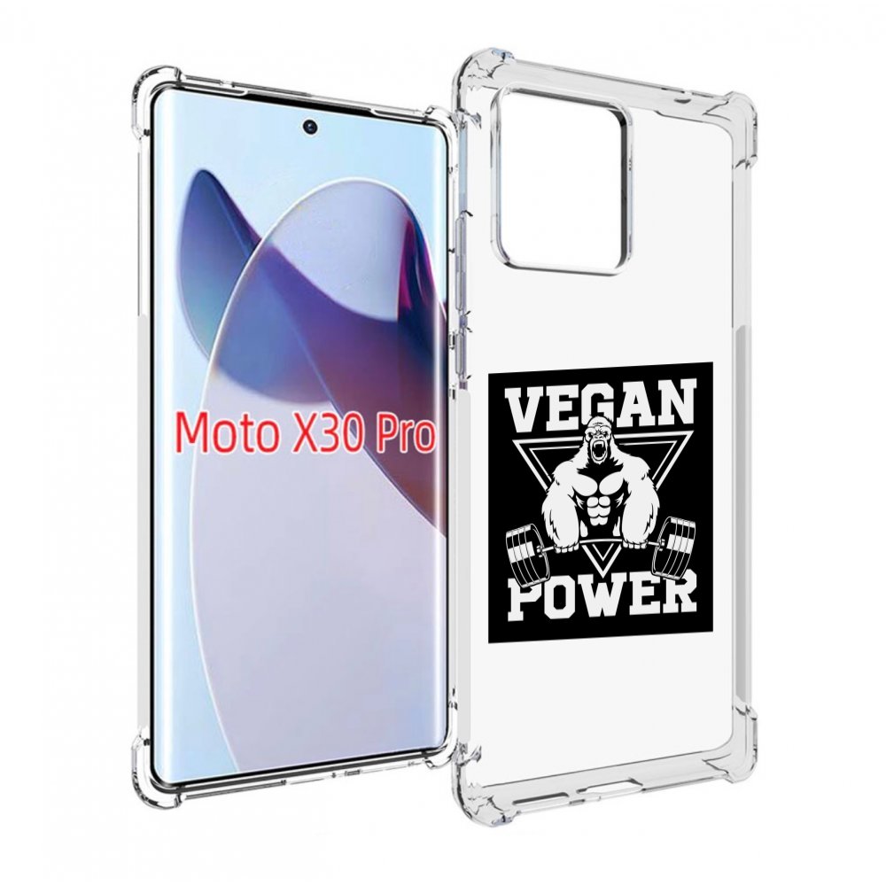 

Чехол MyPads сила-вегана для Motorola Moto X30 Pro, Прозрачный, Tocco