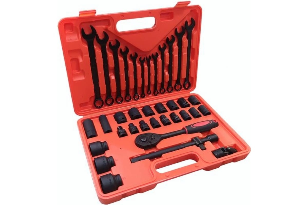 WMC TOOLS Набор инструментов 37 предметов слесарно-монтажный 12 DR WMC TOOLS 5380₽