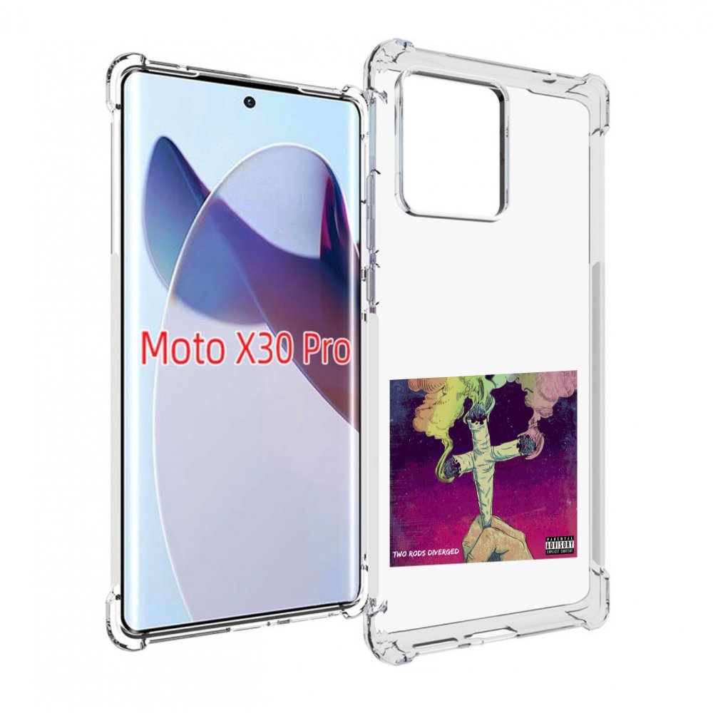 

Чехол MyPads сигаретный крест для Motorola Moto X30 Pro, Прозрачный, Tocco