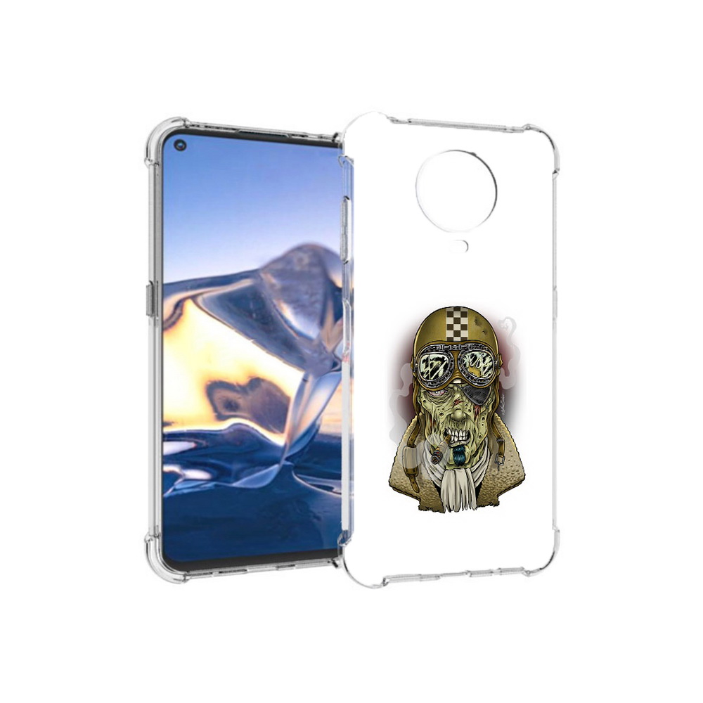 

Чехол MyPads Tocco для Nokia G10 военный зомби (PT171673.98.264), Tocco