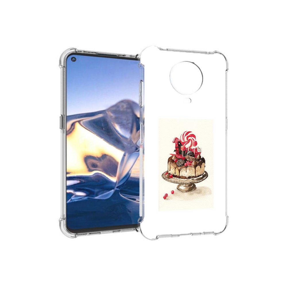 

Чехол MyPads Tocco для Nokia G10 вкусный торт (PT171673.98.262), Tocco