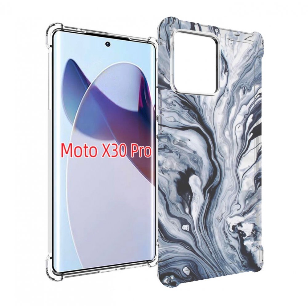 

Чехол MyPads серая краска для Motorola Moto X30 Pro, Прозрачный, Tocco