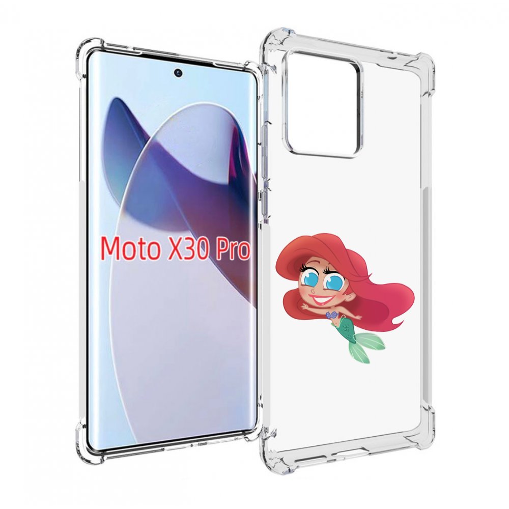 

Чехол MyPads русалка-мулатка для Motorola Moto X30 Pro, Прозрачный, Tocco
