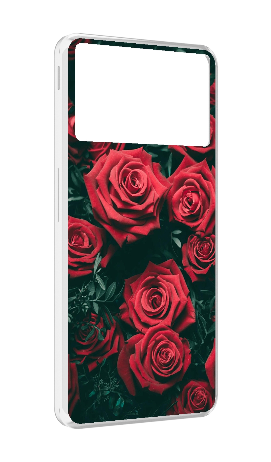 

Чехол MyPads красные-бархатные-розы для ZTE Nubia Z40S Pro, Прозрачный, Tocco
