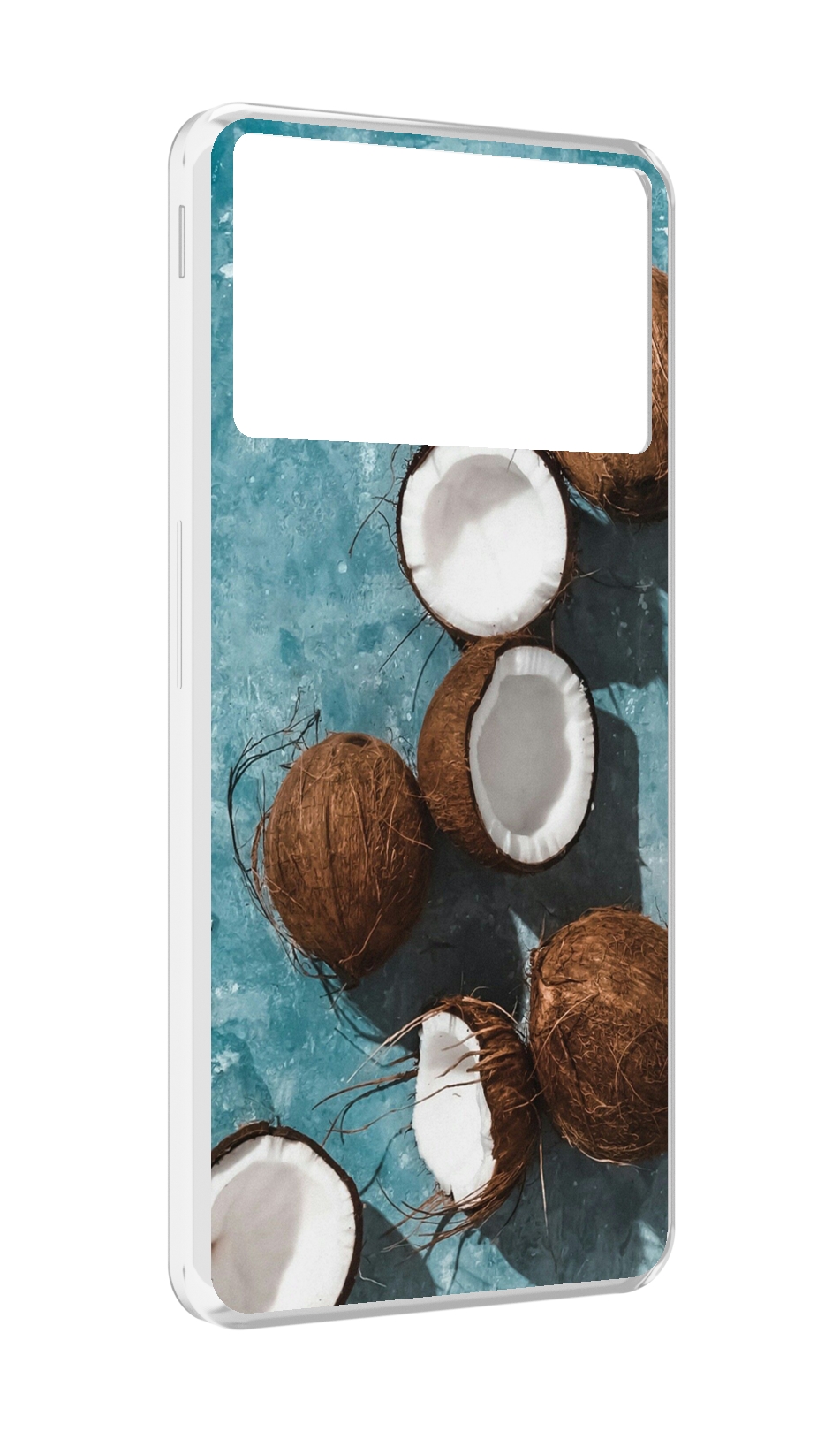 Чехол MyPads красивые-кокосы для ZTE Nubia Z40S Pro