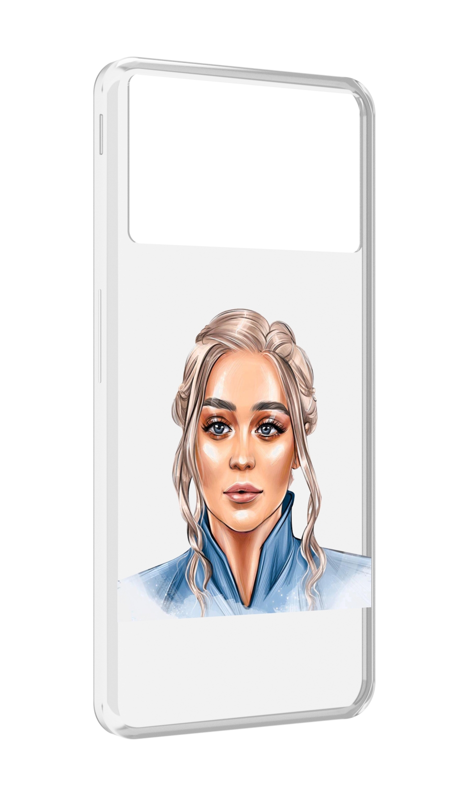 

Чехол MyPads красивая-нарисованная-девушка-блондинка женский для ZTE Nubia Z40S Pro, Прозрачный, Tocco