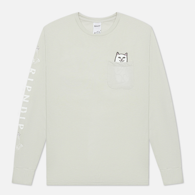 фото Лонгслив мужской ripndip rnd6057 серый m