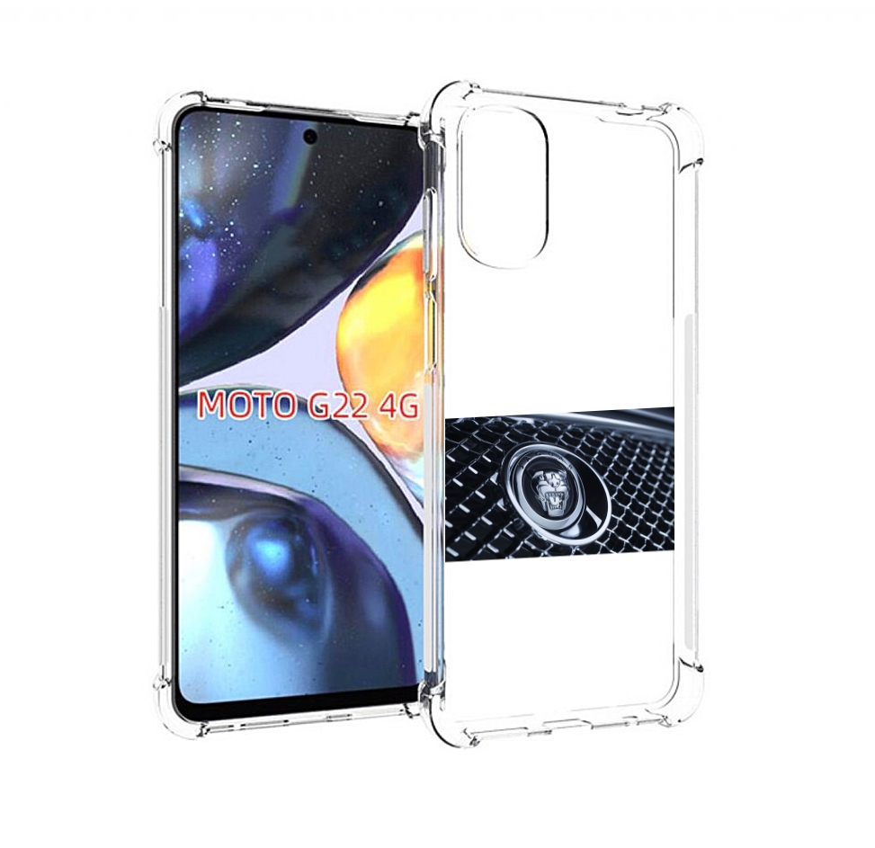 

Чехол MyPads ягуар jaguar 2 для Motorola Moto G22 4G, Прозрачный, Tocco