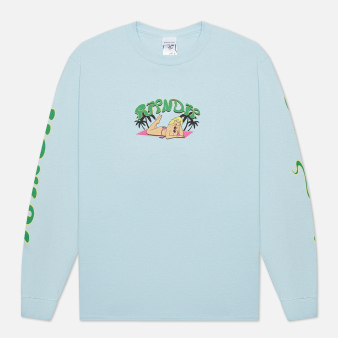 

Лонгслив мужской Ripndip RND6054 голубой M, RND6054