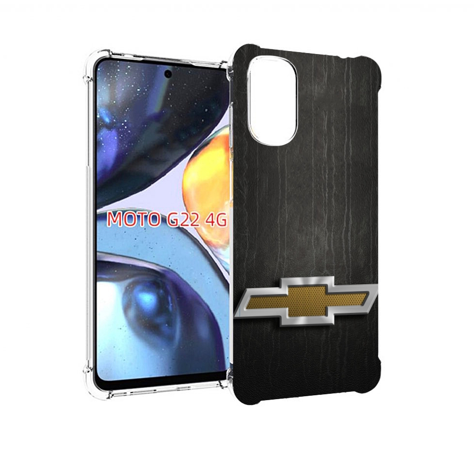 

Чехол MyPads шевроле chevrolet 2 для Motorola Moto G22 4G, Прозрачный, Tocco
