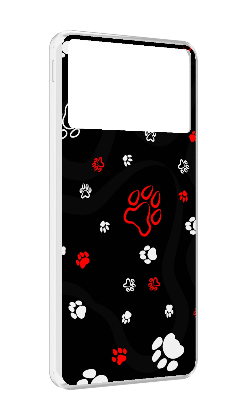 

Чехол MyPads кошачьи-лапки для ZTE Nubia Z40S Pro, Прозрачный, Tocco