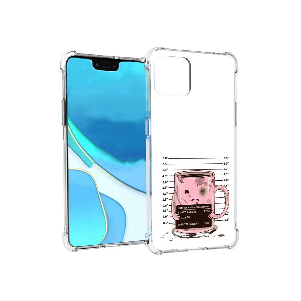 

Чехол MyPads Tocco для Google Pixel 4 XL кружка, Прозрачный, Tocco