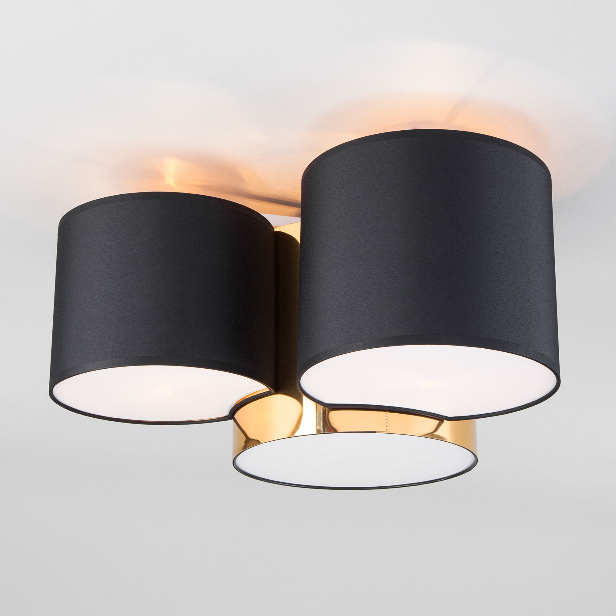 фото Потолочный светильник tk lighting 3445 mona black/gold
