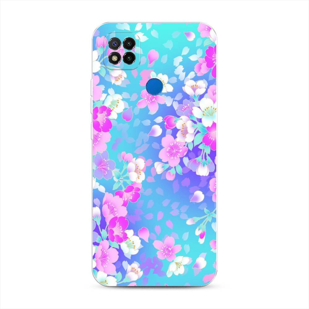 

Чехол Awog на Xiaomi Redmi 9C "Яблоневые цветы", Разноцветный, 39050-8