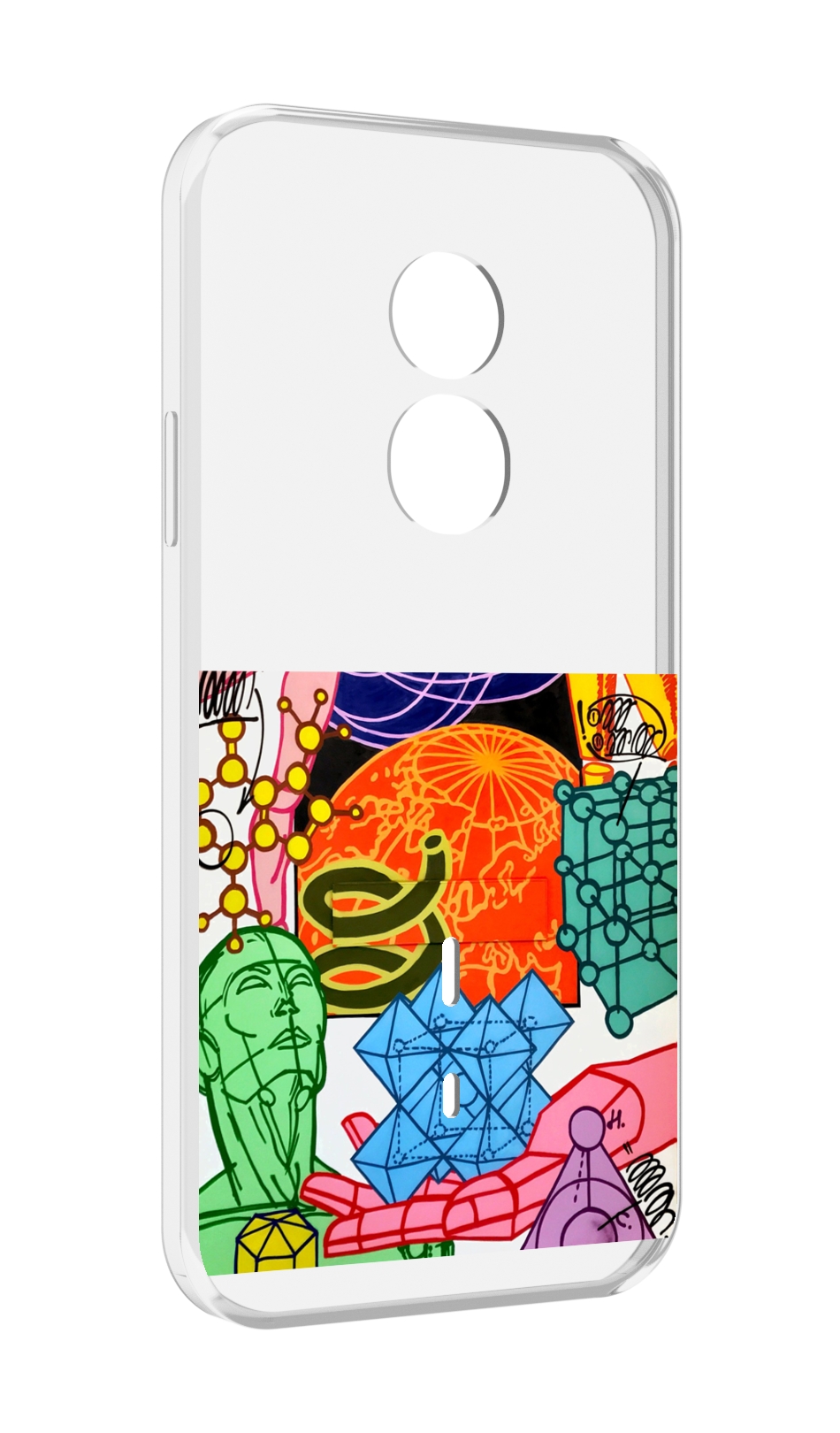 

Чехол MyPads физика-химия для Doogee S51, Прозрачный, Tocco