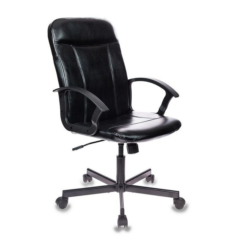 

Кресло VB_EChair-563 TPU к/з черный, металл (детали в спинке)
