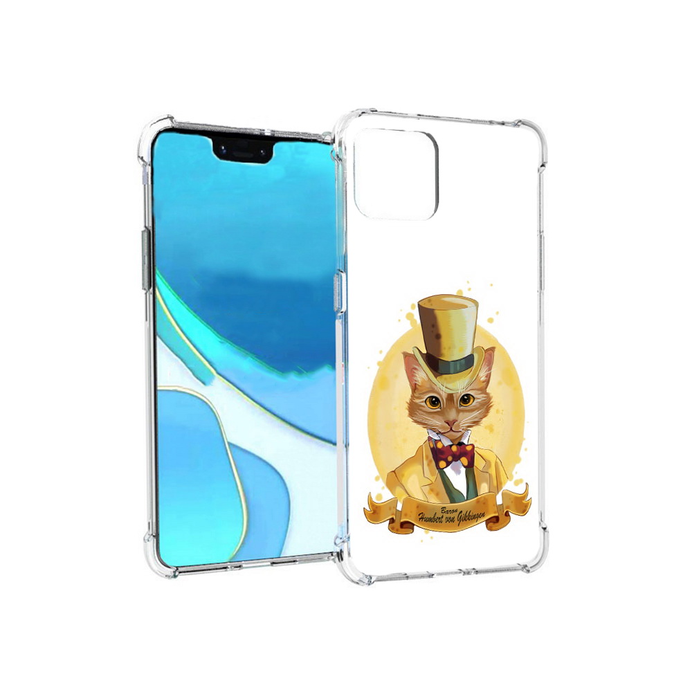 Чехол MyPads Tocco для Google Pixel 4 XL кот юрист