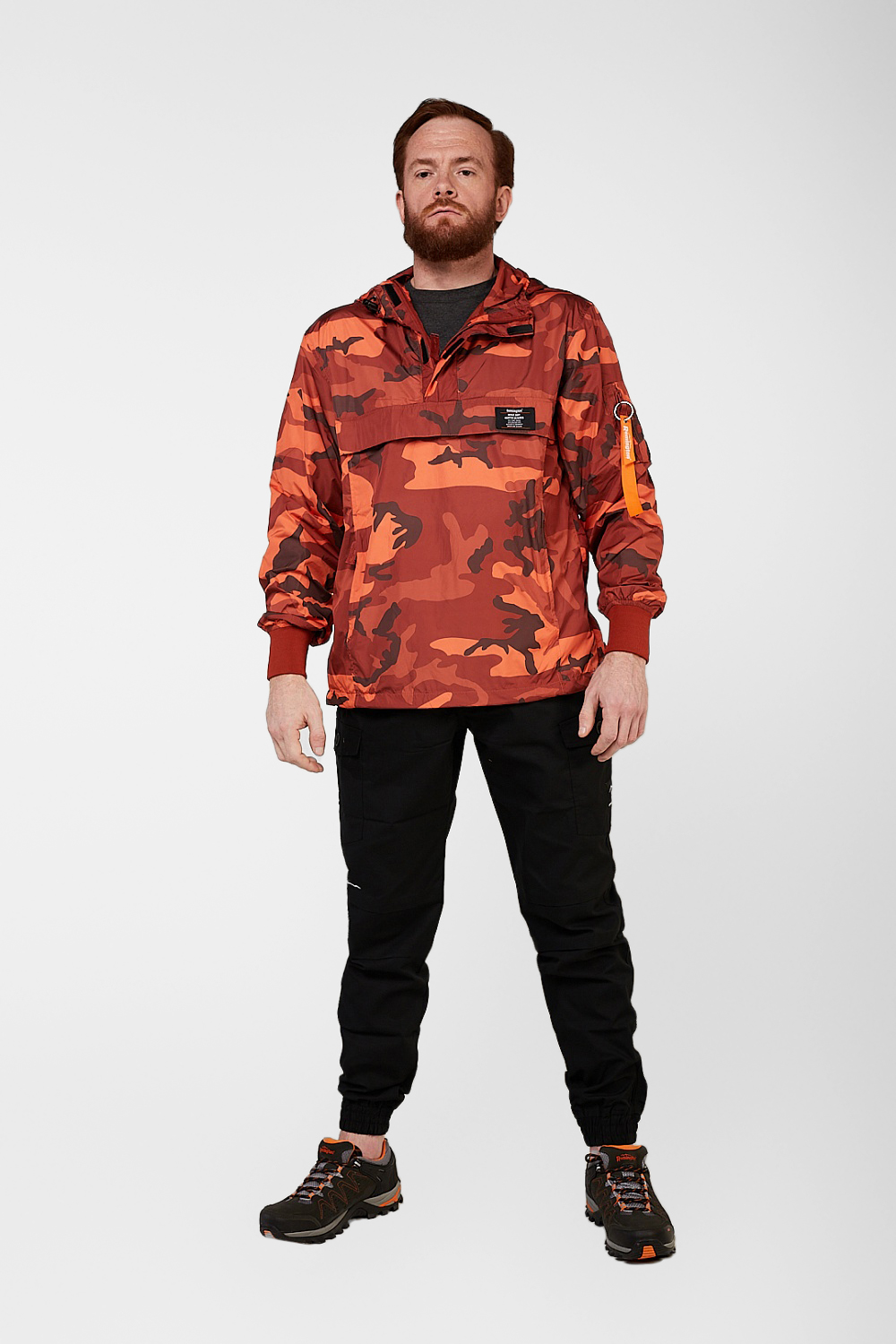 

Куртка-анорак Remington Protest Orange р. XL, Оранжевый;черный, UM1490-506