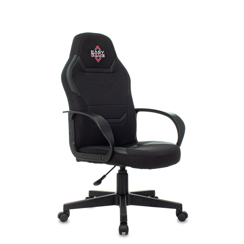 фото Кресло vb_echair easy game-904 tpu кожзам черный пластик easy chair