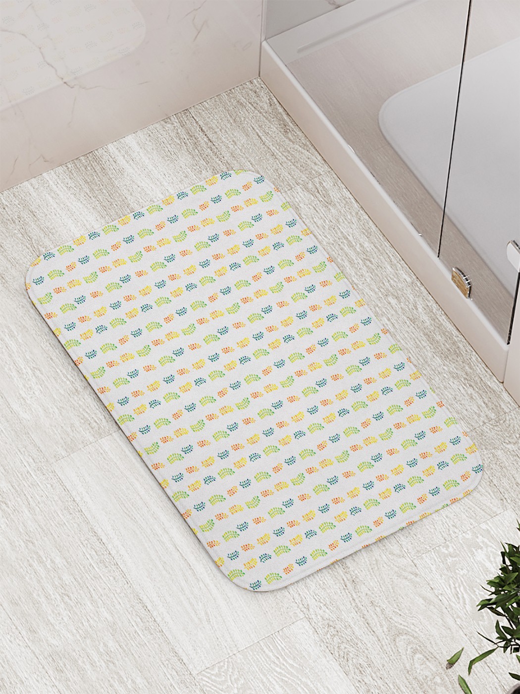

Коврик противоскользящий для ванной, сауны, бассейна, 77х52 см bath_57772 JoyArty