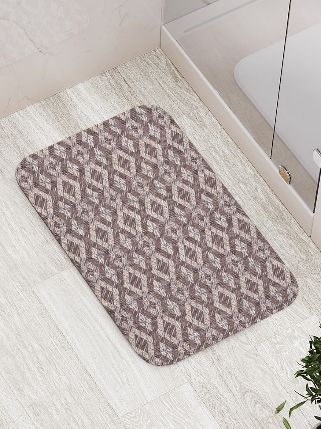 

Коврик противоскользящий для ванной, сауны, бассейна, 77х52 см bath_57771 JoyArty