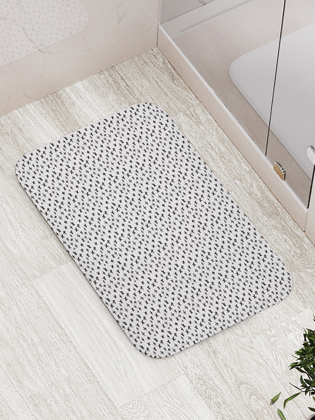

Коврик противоскользящий для ванной, сауны, бассейна, 77х52 см bath_57770 JoyArty