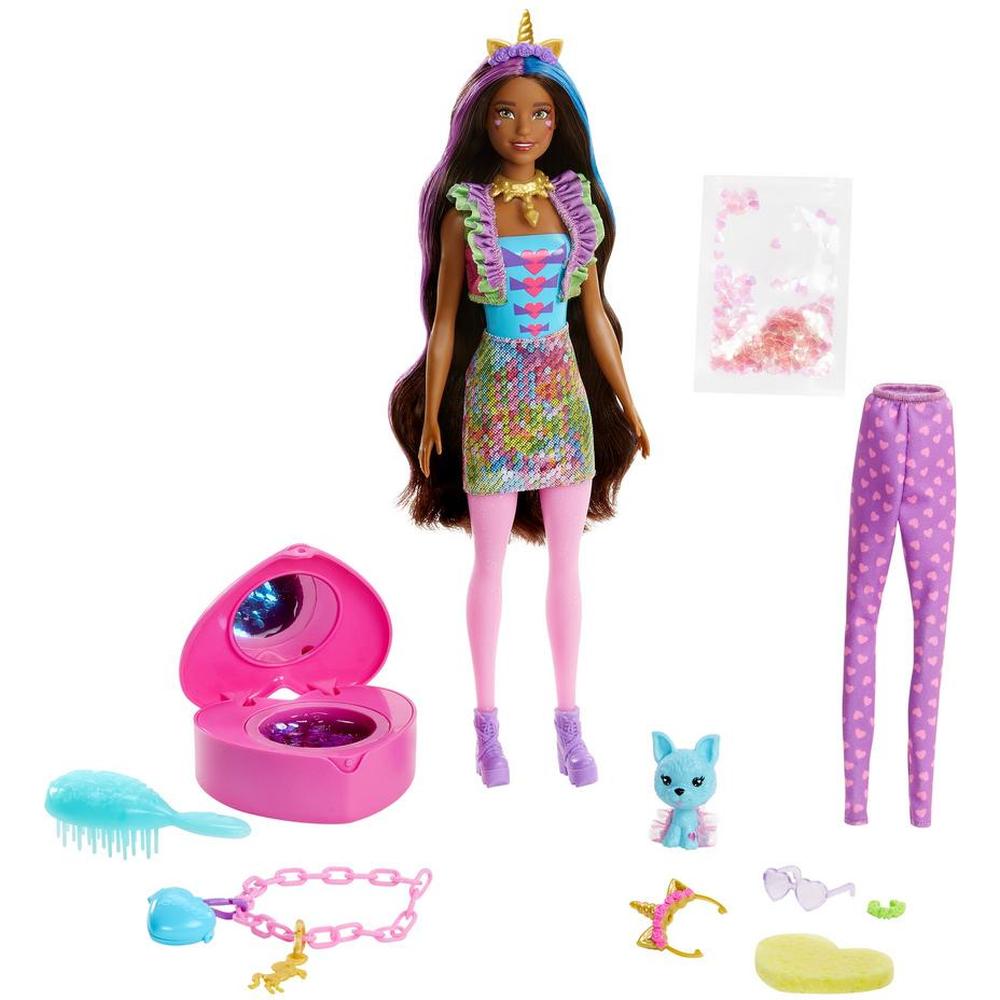 

Кукла-сюрприз Mattel Barbie Единорог с сюрпризами внутри GXV95